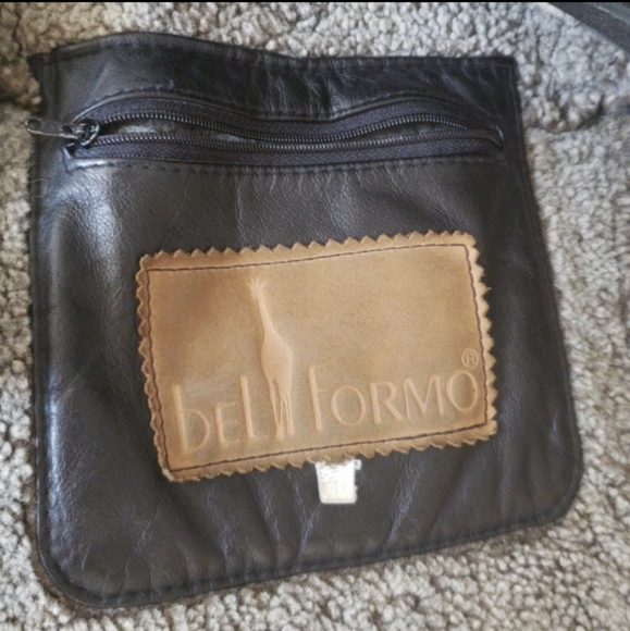 Black 100% leather authentic shearling - Picture 4 of 8